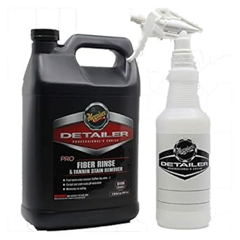 Amazon Com Autogeek Meguiars D106 Fiber Rinse Tannin Stain Remover Combo With Spray Bottle And Sprayer Industrial Scientific