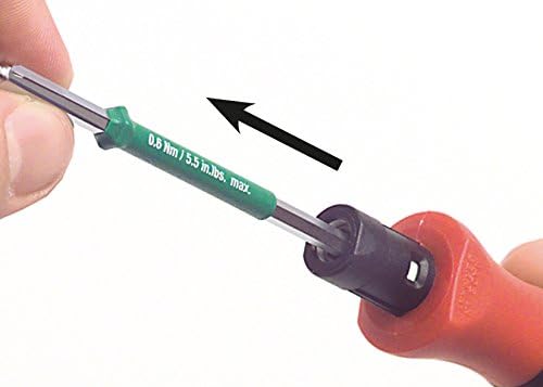 Wiha 2852S10 TorqueVario-S Torque Screwdriver Set 13 Piece, Multi-colour, 0.8 - 5 N m - Image 3
