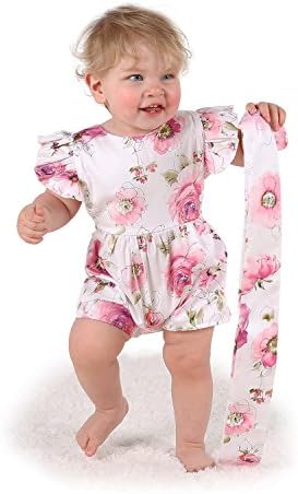 Hollyhorse Newborn Baby Girl Clothes &amp; Headbands