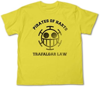 Amazon Co Jp ワンピース トラファルガー ロー Tシャツ イエロー サイズ S ホビー 通販