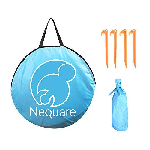 NEQUARE Baby Beach Tent Pop Up Tent Baby Beach Pool Sun Shelter UV