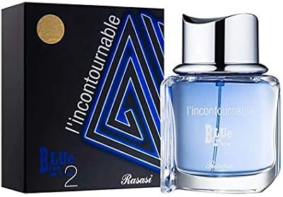 Al Rasasi Blue Men 2 edp natural spray 75ml L Incontournable Tawakkal Perfumes