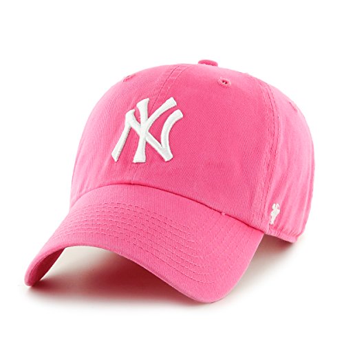 Forty Seven Frau Yankees Hut-Ball-Kappe Rosa, Fuchsie, Hot Einheitsgröße