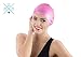 Swim Elite Silicone Swim Cap for Long Hair + FREE Nose Clip , LIMITED TIME OFFER!