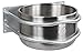 Kerbl 32490 Stainless Steel Feeding Trough with Drain/Approx 18 Lthumb 3