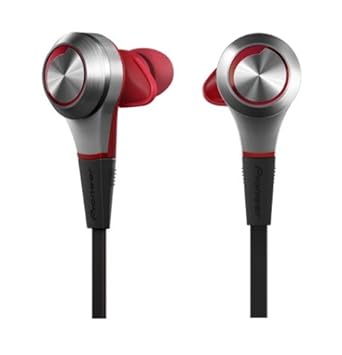 Pioneer SE-CX9-S - Auricular in-ear (armadura cerrada balanceada), rojo, gris y negro
