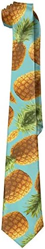 Men's Pineapple Necktie Tie Silk Necktie Neck Ties Elegant Neckties