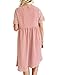 Lookbook Store Women Lace Crochet Back Keyhole A Line Short Casual Babydoll Dress
