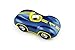 Playforever Mini Speedy Le Mans Boy Blue with Yellow and Chrome Driver