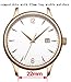 Balerion Cuff Genuine Leather Watch band,Compatible with Samsung Galaxy Watch 3 45mm, Galaxy Watch 46mm,Gear S3,Fossil Q Explorist,other Standard 22mm Lug Width Watch,Brown