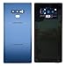 Best OEM Back Glass Door Cover Housing Installed Camera Frame, Lens Adhesive Replacement Samsung Galaxy Note 9 - All Models - N960 (Blue)