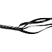 Whip Catwoman Costume Accessories Whips for Cosplay Supplies, Black, Size Medium