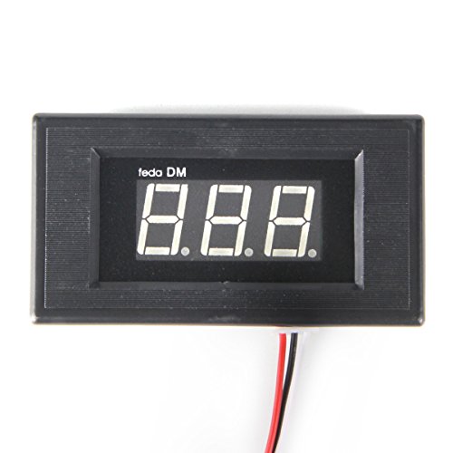 IDS Home V75D DC 0-100V 0.56" LED Blue Display Digital Voltmeter