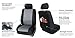 FH Group FB083115 Neoprene Seat Covers (Gray) Full Set with Gift – Universal Fit for Cars Trucks and SUVs