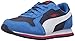 Puma Unisex-Child ST Runner Hook and Loop Sneaker, Peacoat White, 5.5 M US Big Kid