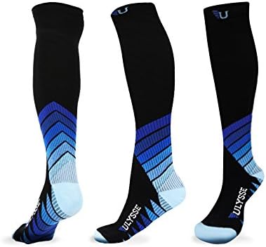 Compression Socks Women & Men Perfect for Nurses Pregnant Women Flying Travel 20-30mmhg by Ulysse Athletica