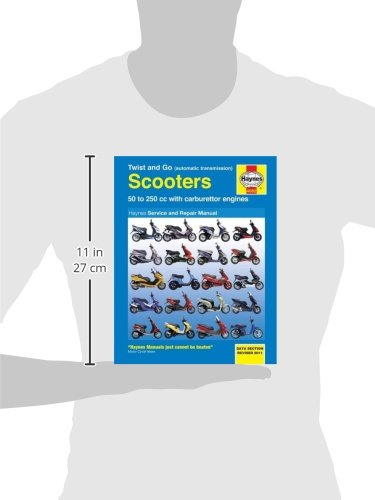 Twist and Go Scooters: 50 to 250 cc with Carburetor Engines (Haynes Manuals) - Thumbnail 2