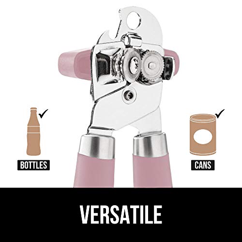 Gorilla Grip Manual Handheld Strong Can Opener, Sharp Cutting Wheel for