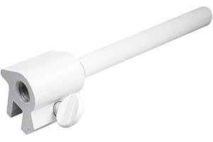 Prime-Line U 9835 3 In. Extruded Aluminum, White Reversible Sliding Window Bar Lock (Single Pack)