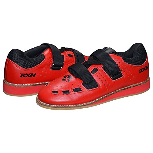 RXN Weightlifting Shoes 9 Red-Black