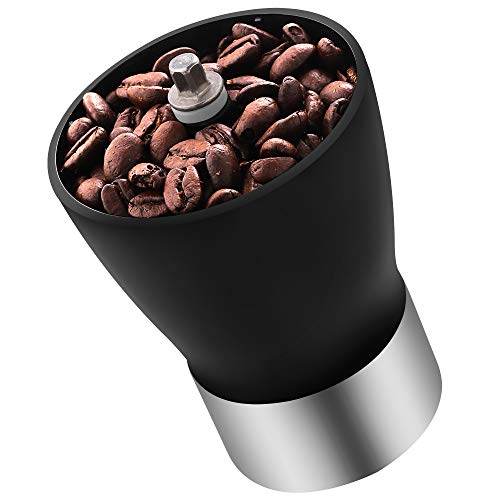 Manual Coffee Grinder, Ceramic Burr Hand Coffee Grinder Mill