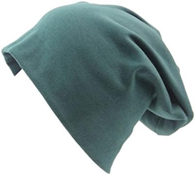 Firsthats Women's Unisex Baggy Thin Hip-hop Soft Stretch Beanie Hat Skull Cap