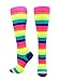 TCK Sports Krazisox Rainbow Stripes Over the Calf Socks