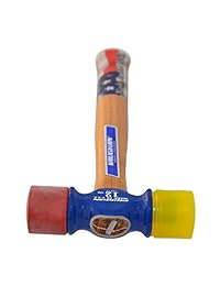 Vaughan SF12 12 Ounce soft face martillo, diámetro 1 3 8 Inch Face, 12 1 2 Pulgadas De Largo.