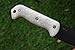 explorer99 Becker KA-BAR Custom Handle Scales Imitation White Pearl for BK2 to BK12 Knives BK2 BK7 BK9
