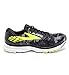 Brooks Men's Launch 3 Black/Primer Grey/Lime Punch 10.5 D US