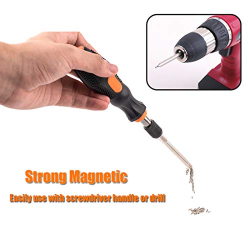 image for ZEXETT Screwdriver Bit Set, 55 PCS Extra Long Security Power Bit Set M