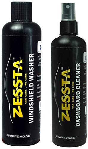 Zessta Windshield Washer Fluid (250 ml) & Zessta Dashboard Cleaner (250 ml)