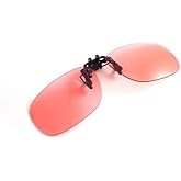 SomniLight FL-41 Light Sensitivity Lenses for Fluorescent light, Blue Light and Migraines (Clip-on style)