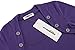 Zeagoo Women Long Sleeve Button Decor Slim Casual Basic T-Shirt Blouse Purple