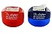 Kum 105.38.21 Magnesium Left-Handed 2-Hole Oval Pencil Sharpeners with Container, Colors Vary