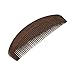 uxcell Coffee Color Hairdressing Fragrant Natural Wood Wooden Hair Care Comb 5.7 Inches Long