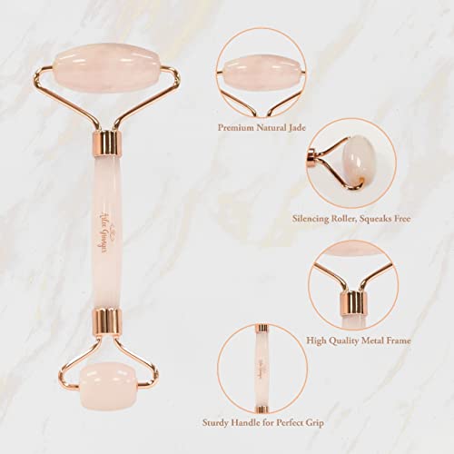 Arlee Granger Beauty Skin Care Face Roller Massager Muscle Relaxing Massager for Face, Eyes, Neck, Body Muscle Relaxing and Relieve Fine Lines and Wrinkles - Pink