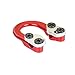 Archery D Loop Metal D Ring Buckle Rope Ulimate Hunting D-Loop (RED)
