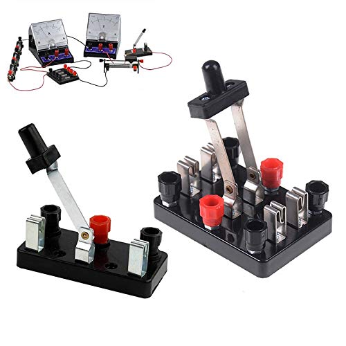 Knife Switch SPDT Switch Double Pole Double Throw for Experiment Test