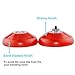 MAGICYOYO Responsive YoYo K1-Plus with Yoyo Sack + 3 Strings and Yo-Yo Glove Gift (transparent Red)