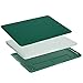 MOSISO Case Only Compatible with MacBook Pro Retina 13 inch (Models: A1502 & A1425) (Older Version Release 2015 - end 2012), Plastic Hard Shell Case & Keyboard Cover & Screen Protector, Peacock Green