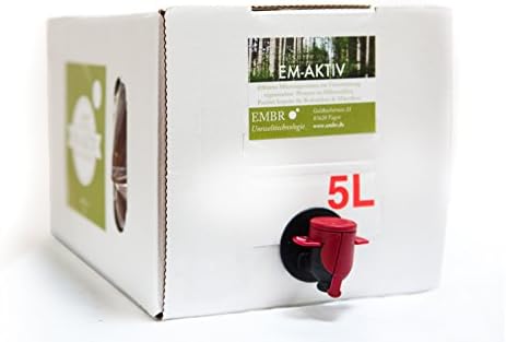 Em Aktiv Effektive Mikroorganismen 5 Liter Amazon De Garten