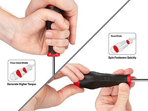 TEKTON DRV49004 Mixed High-Torque Screwdriver Sets Schraubendreher-Sätze mit hohem Drehmoment, 63-Piece – Bild 3