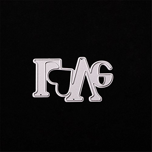 Dream_light Metal Cutting Dies, Embossing Dies Stencil Template Mould for DIY Scrapbooking Photo Album Paper Card Making Craft Wedding Party Decoration DIY Gift, Die-Cuts (Love)