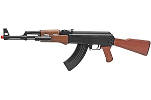 VELOCITY AIRSOFT ukarms p47 ak-47 spring airsoft gun fps-310 w/ aiming sight, flashlight(Airsoft Gun)
