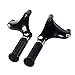 INNOGLOW 1 Pair Motorcycle Footpegs Black Footrest Footboards For Harley Davidson Sportster XL 883/1200 models(2004-2013) Sportster 883 Low XL883L Super Low XL883L Iron 883 XL883N Sportster 1200