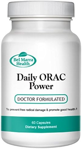 Bel Marra Health Daily Orac Power Supplement – Reduces Free Radical Damage, Herbal Antioxidant – 360 Capsules