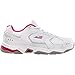 Avia Women's Tangent-W, White/Pink Scorch/Chrome Silver, 7.5 M US