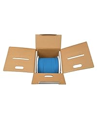 Tripp Lite CAT6 Cable de PVC sólido a granel Gris, 1000 Ft. Gigabit (N222   01 K gy), Azul
