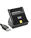 Stanley Global SGT117XE Executive Desktop Smart Card CAC Reader (FIPS-201 Approved) (TAA Compliant) (USB A) with Steel Base Plate